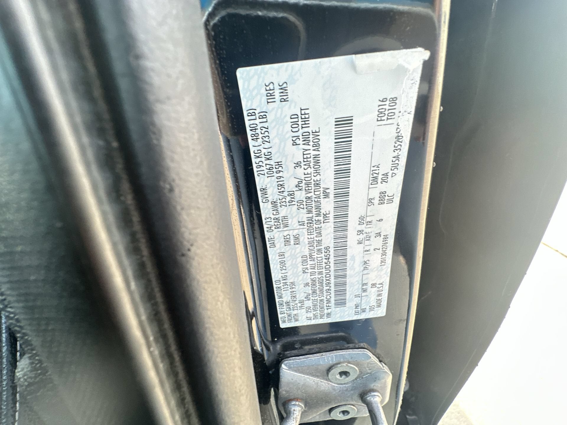 2013 Ford Escape Titanium