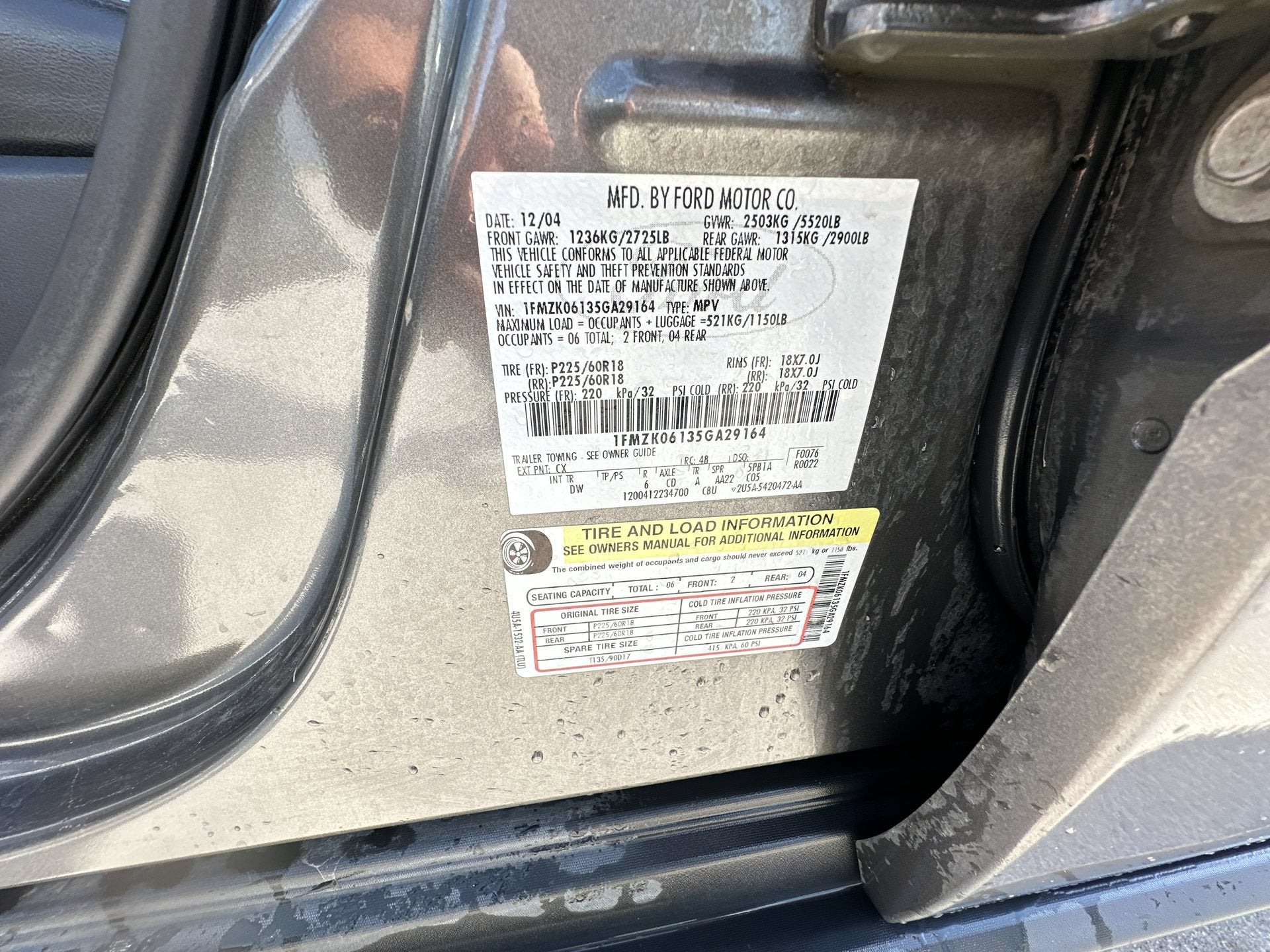 2005 Ford Freestyle Limited