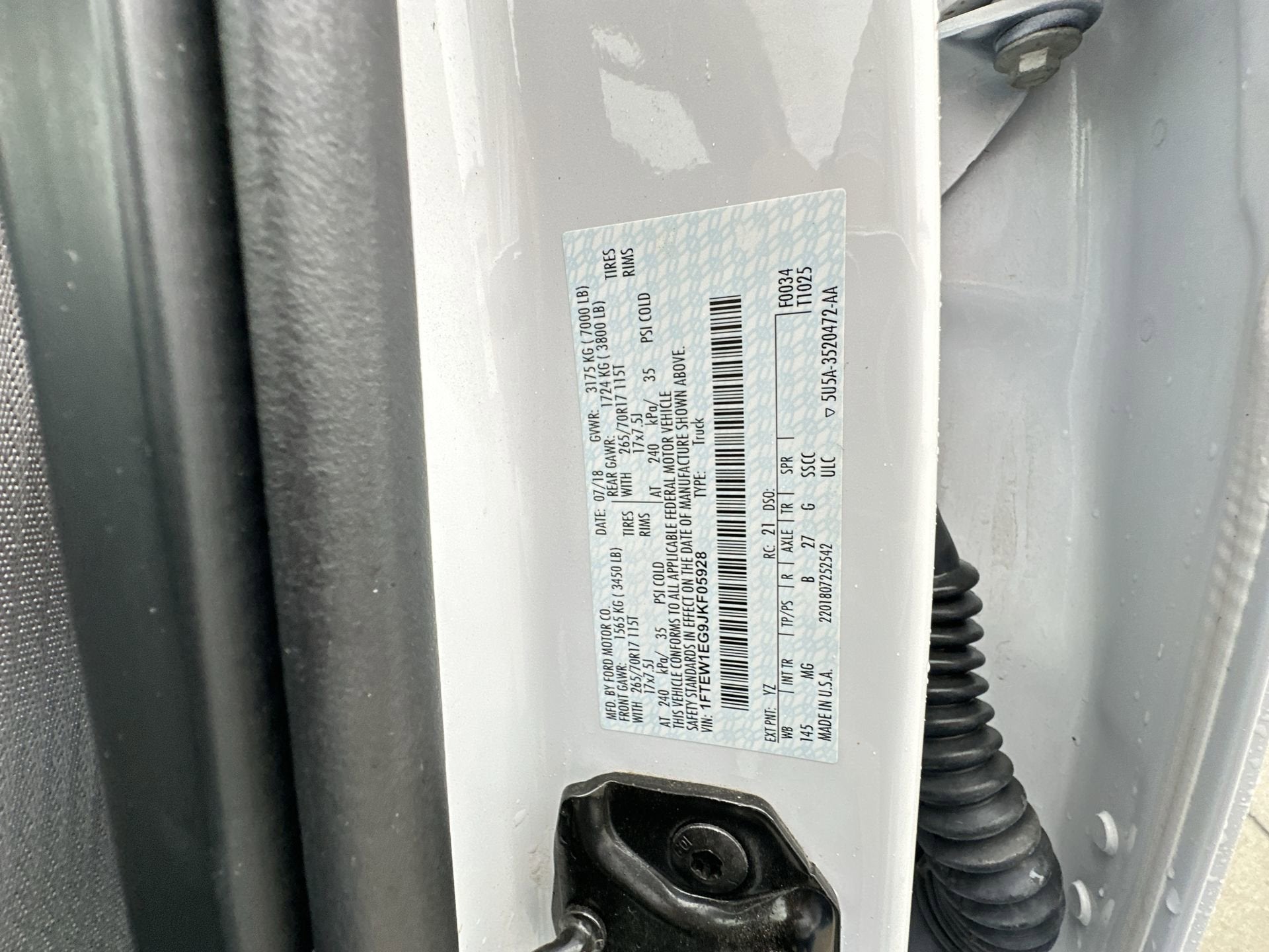2018 Ford F-150 XL