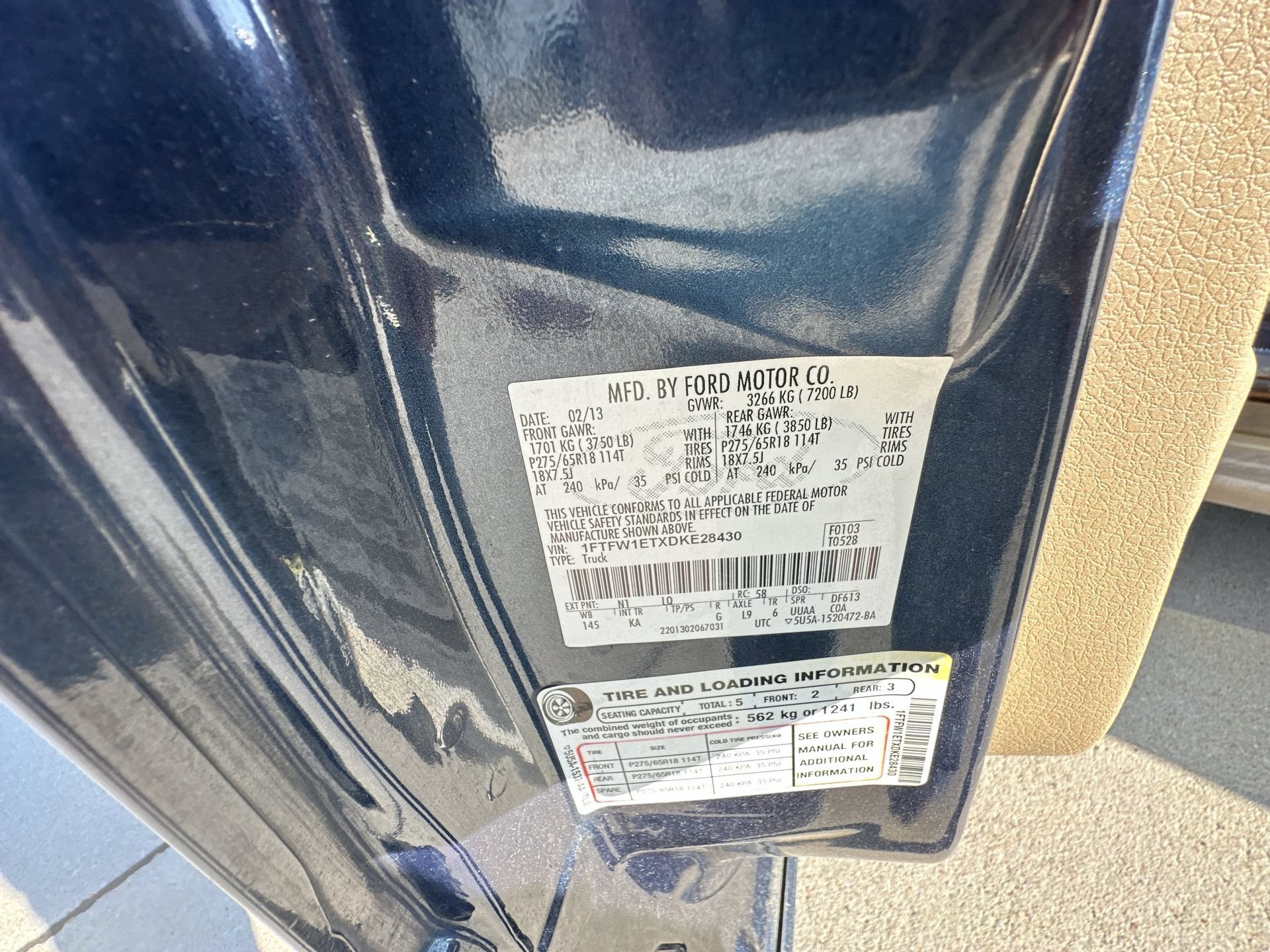 2013 Ford F-150 King Ranch