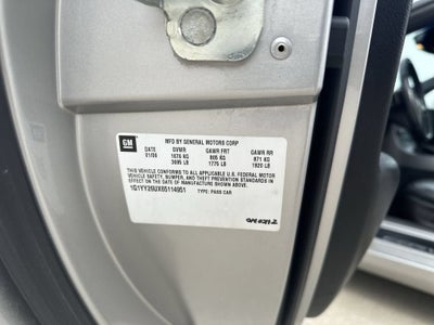 2006 Chevrolet Corvette 2DR CPE