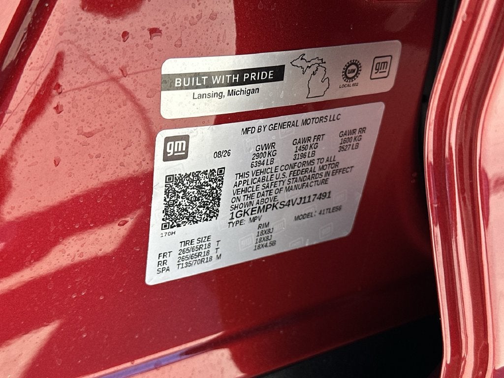 2027 GMC Acadia AT4