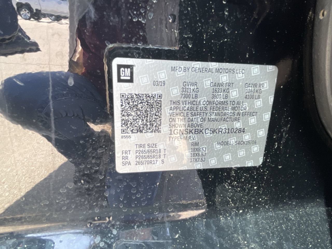 2019 Chevrolet Tahoe LT