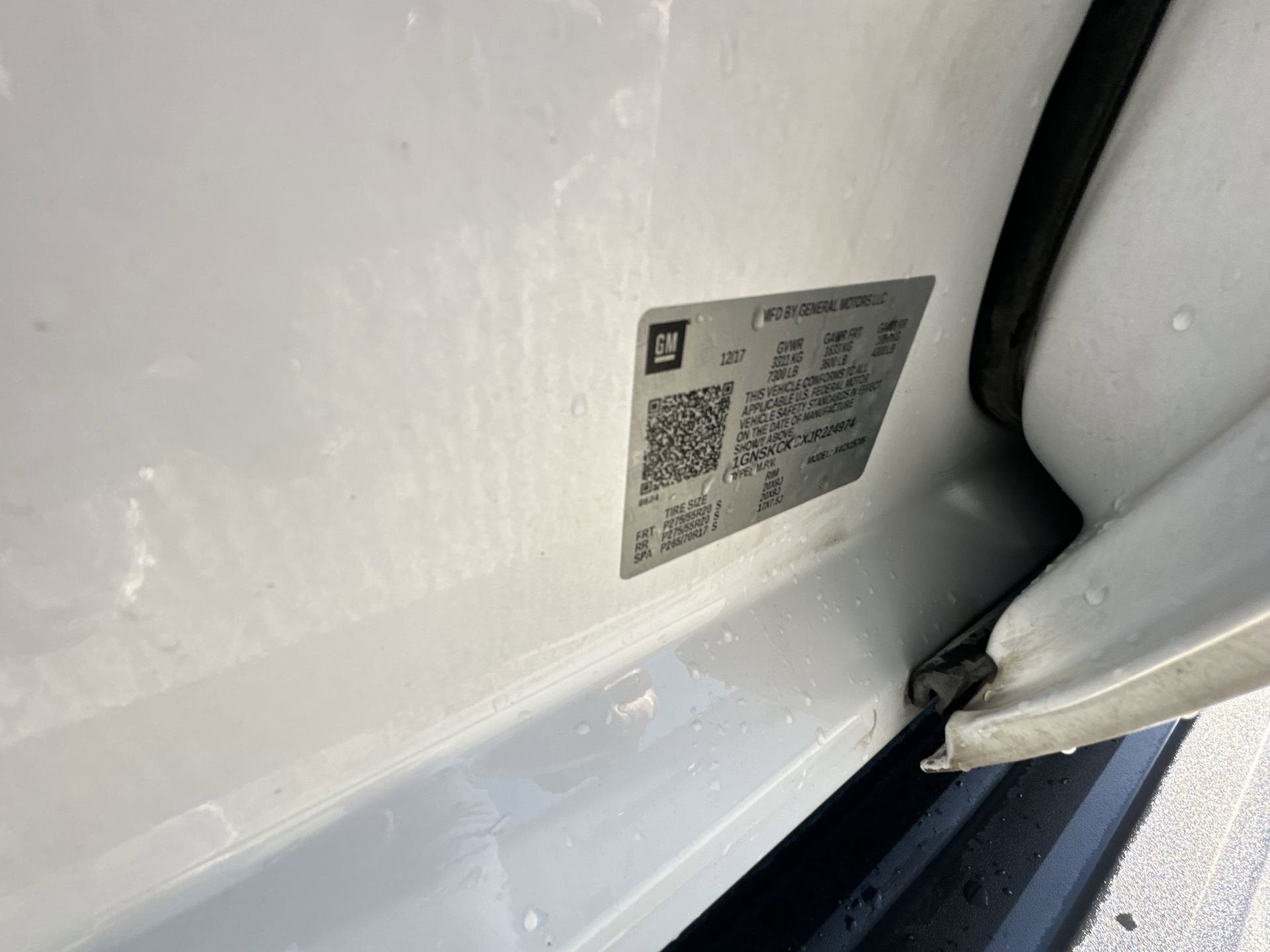 2018 Chevrolet Tahoe Premier