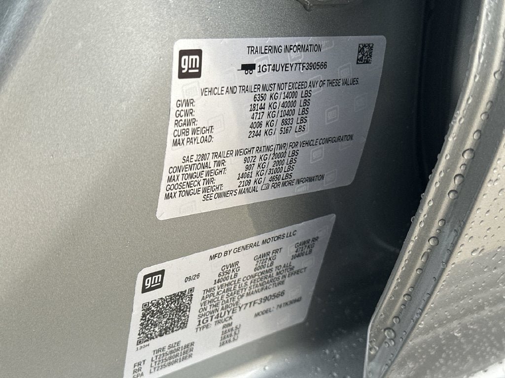 2026 GMC Sierra 3500 HD Denali Ultimate DRW