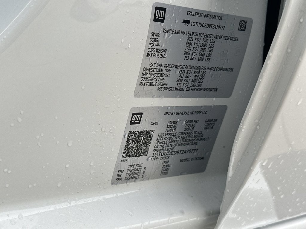 2026 GMC Sierra 1500 SLT