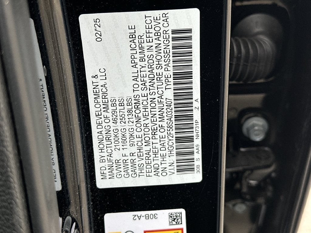 2025 Honda Accord Hybrid Sport