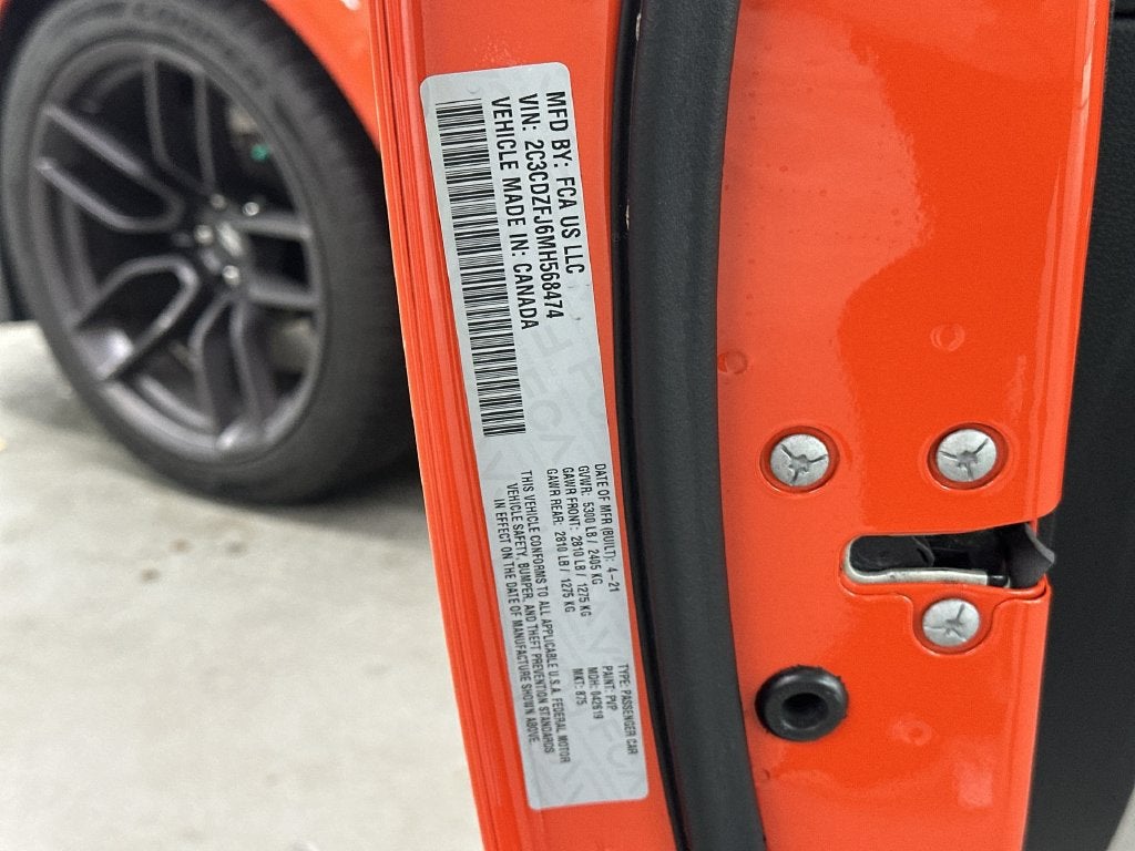 2021 Dodge Challenger R/T Scat Pack Widebody