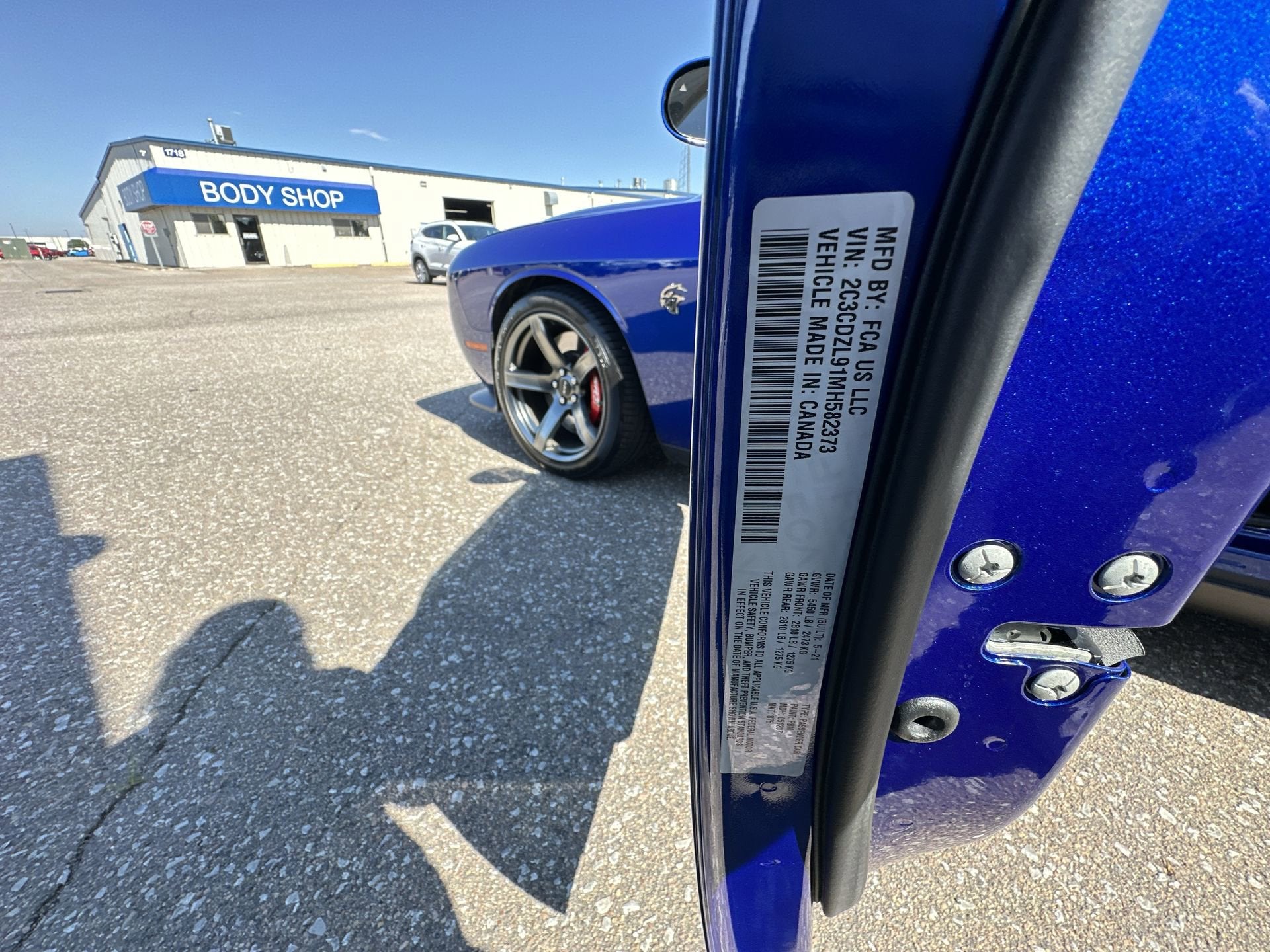 2021 Dodge Challenger SRT Hellcat Redeye