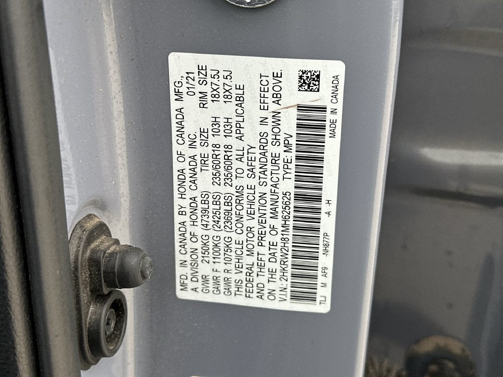 2021 Honda CR-V AWD EX-L