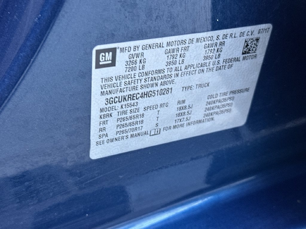 2017 Chevrolet Silverado 1500 LT