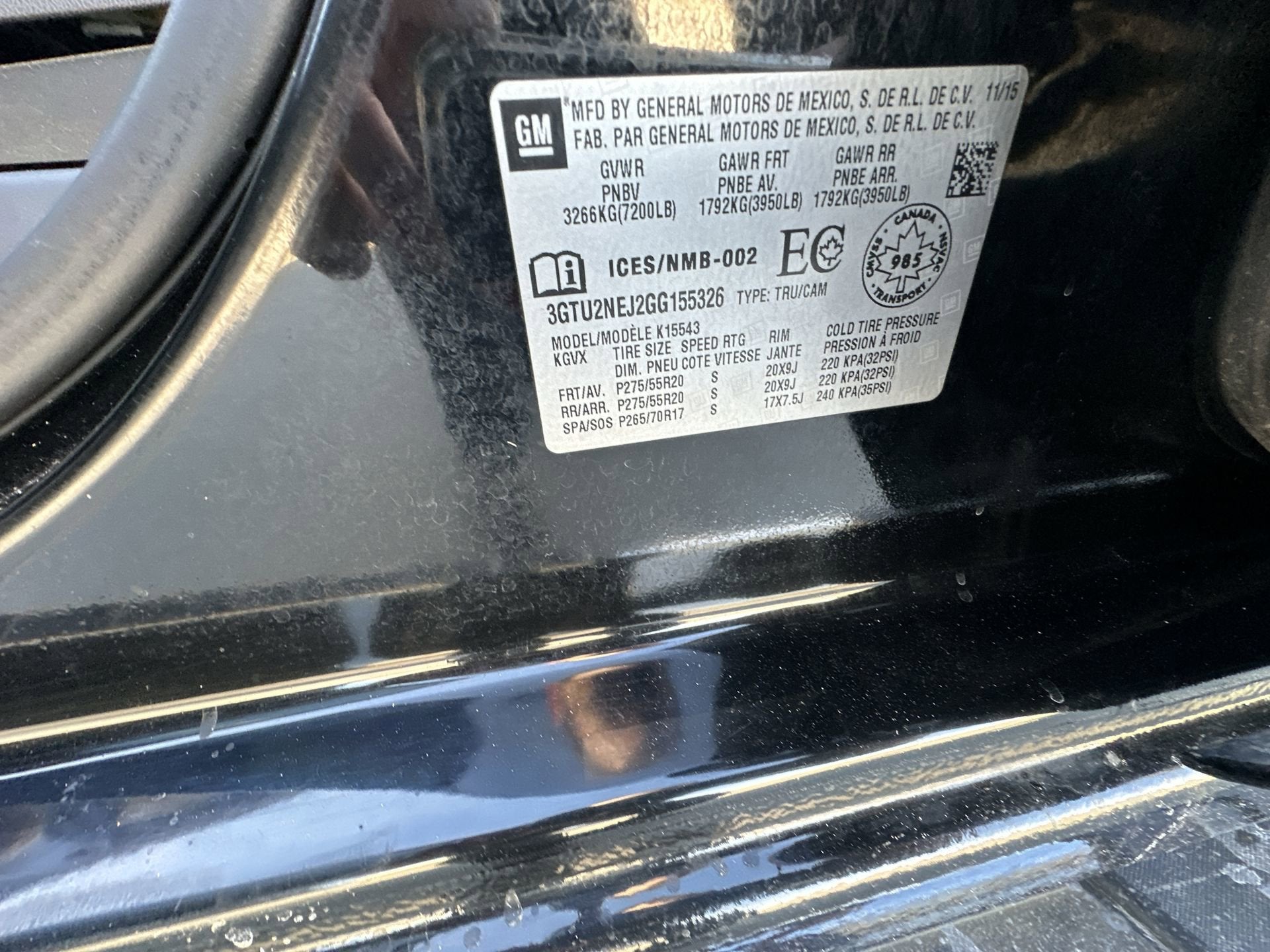 2016 GMC Sierra 1500 SLT