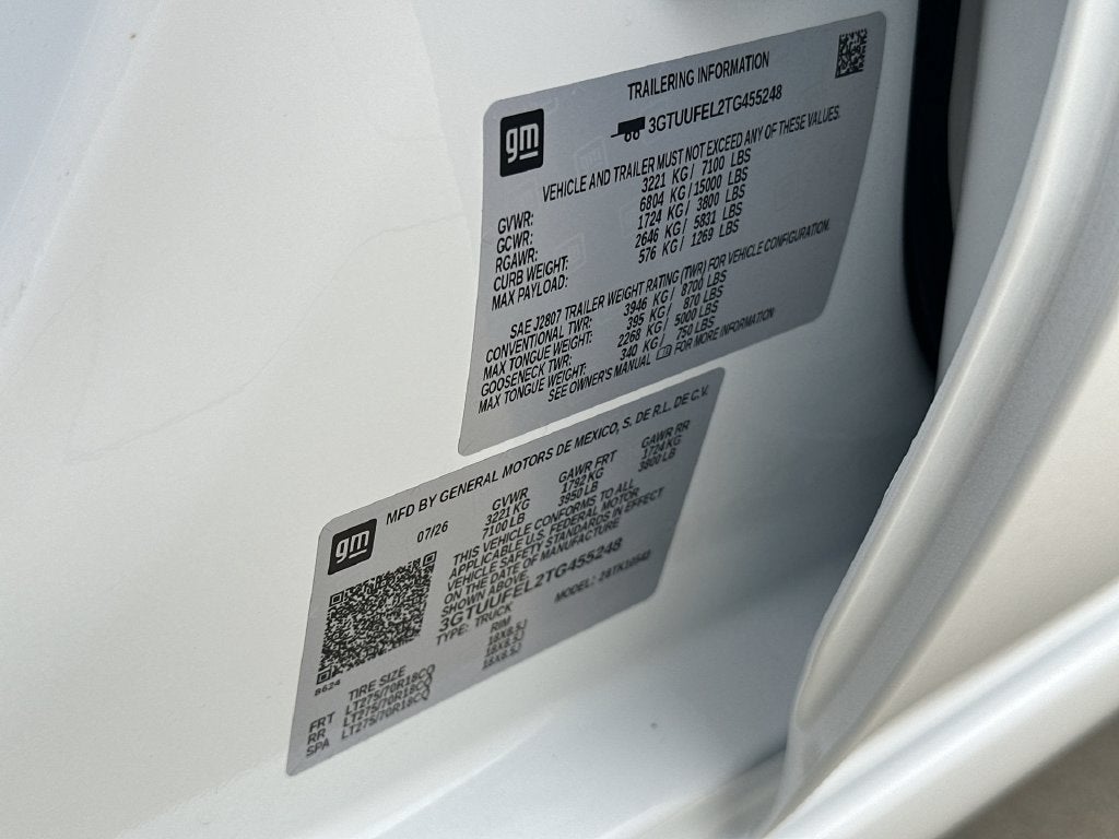 2026 GMC Sierra 1500 AT4X