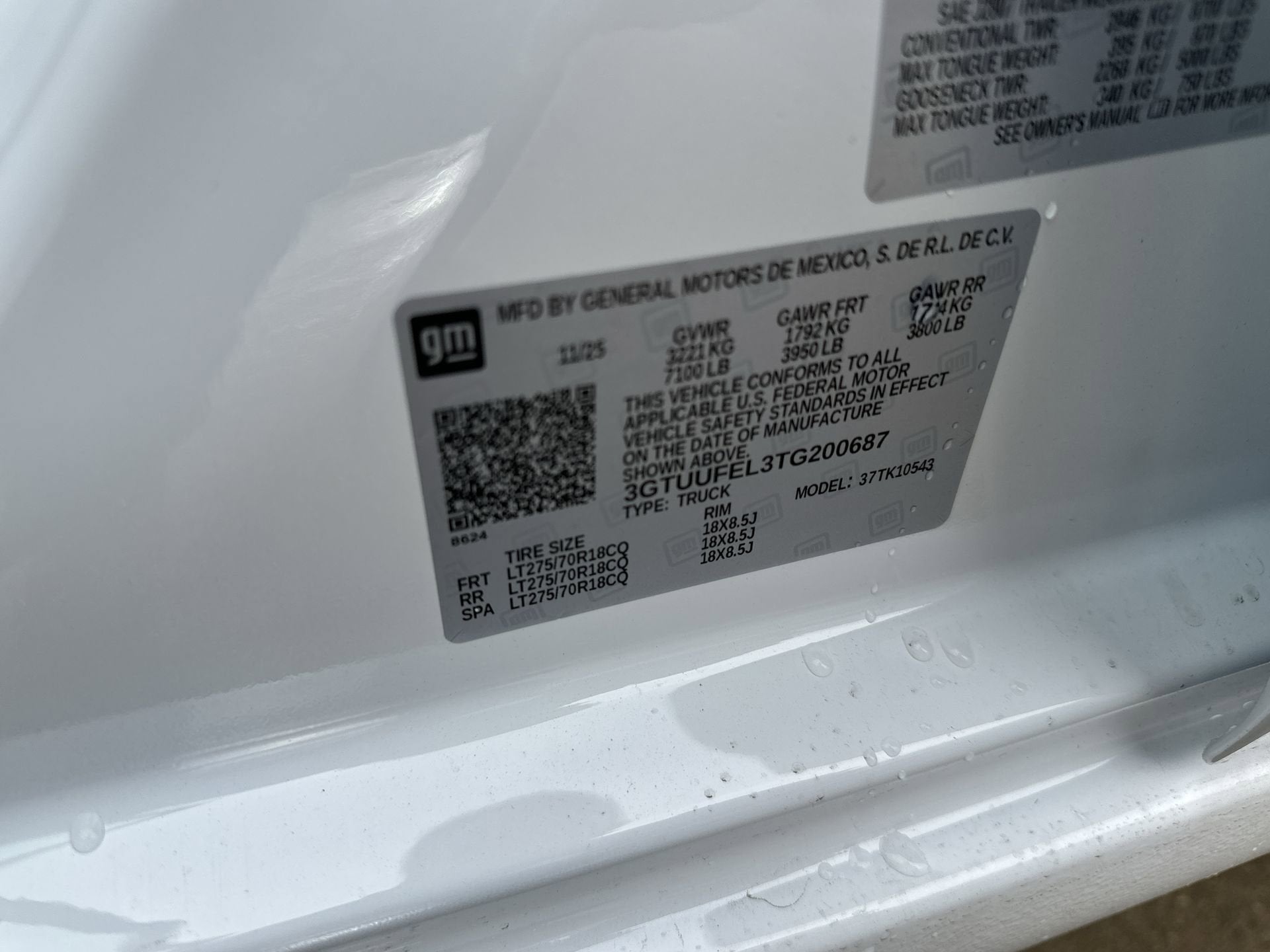 2026 GMC Sierra 1500 AT4X