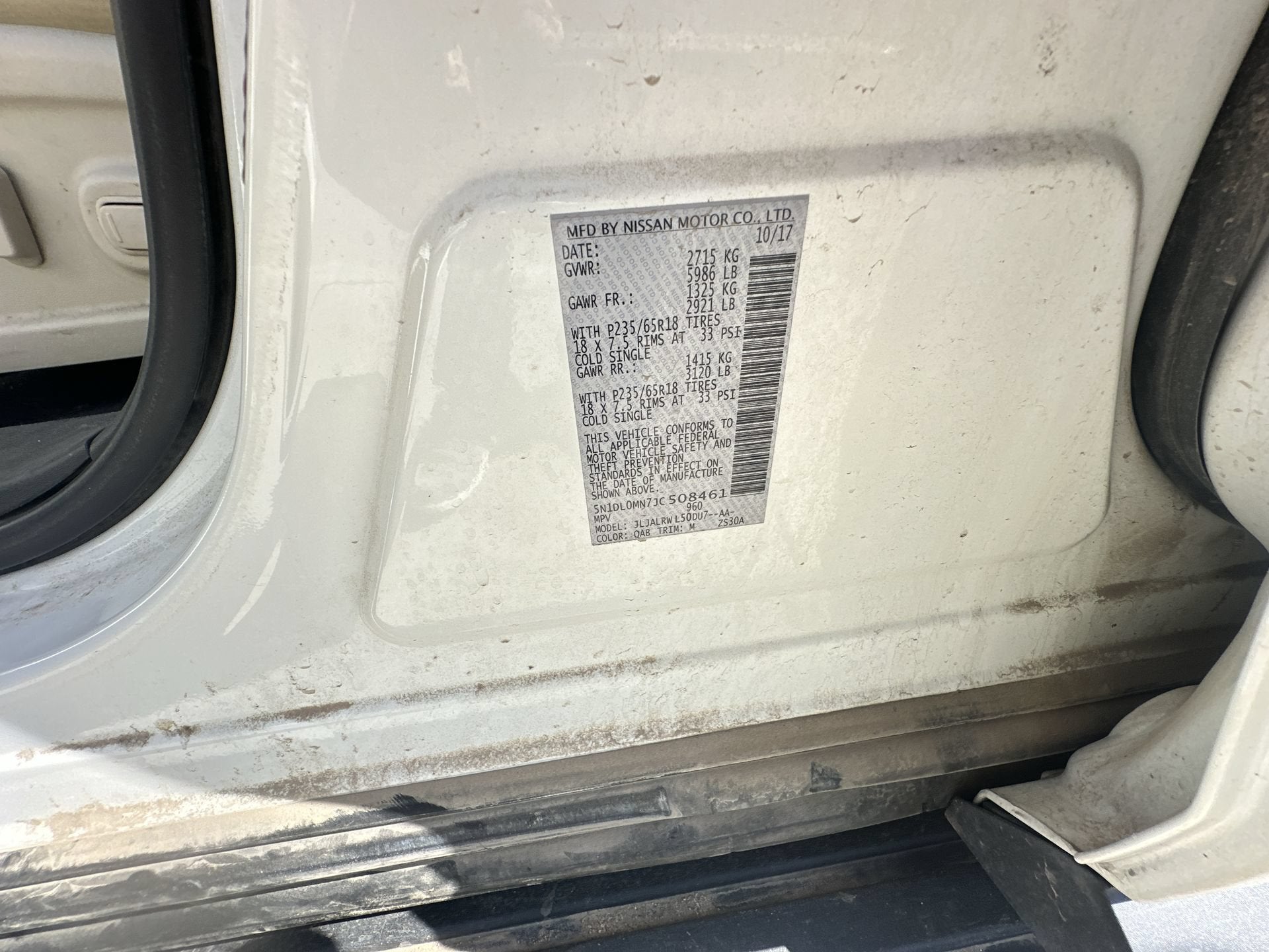 2018 INFINITI QX60 Base