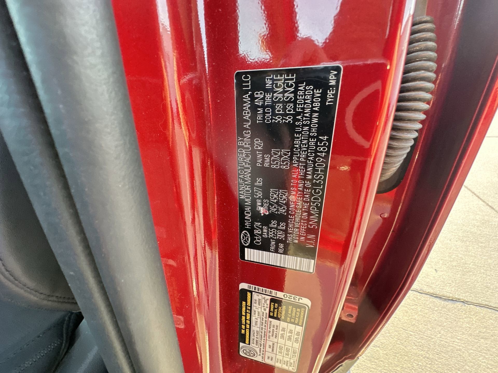 2025 Hyundai Santa Fe Calligraphy