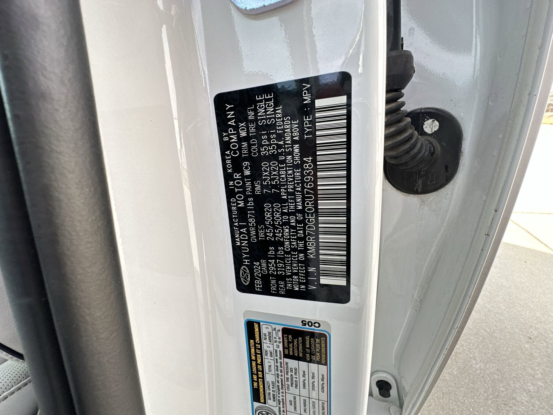 2024 Hyundai Palisade Calligraphy