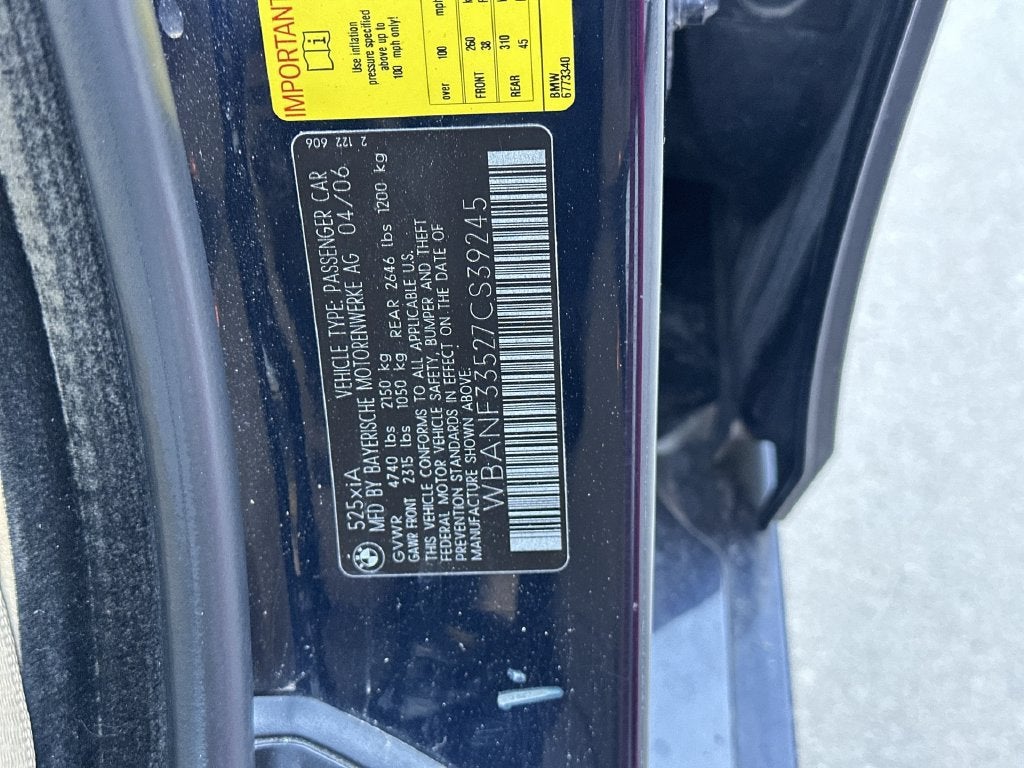 2007 BMW 5 Series 525xi