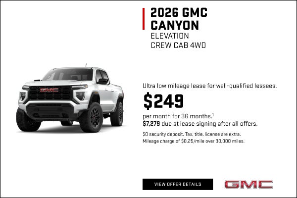 Ultra low mileage lease for well-qualified lessees.

$249 per month for 36 months.1

$7,279 due a...